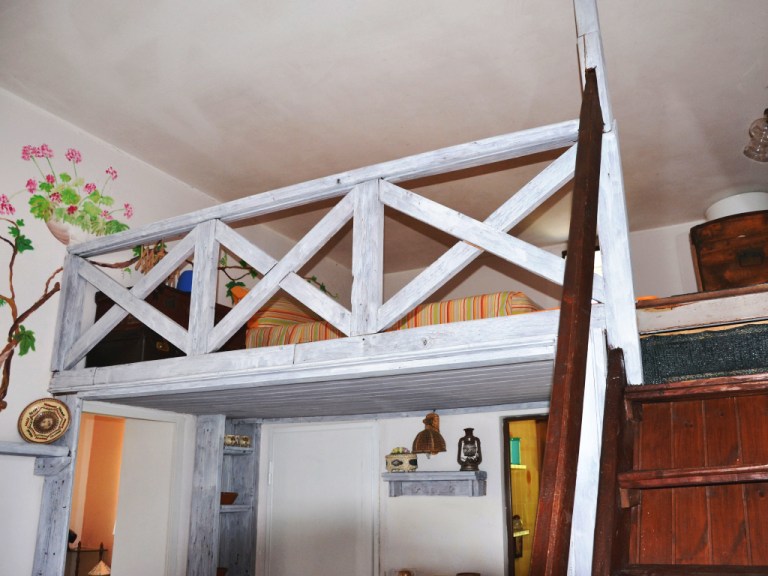 Wooden mezzanine